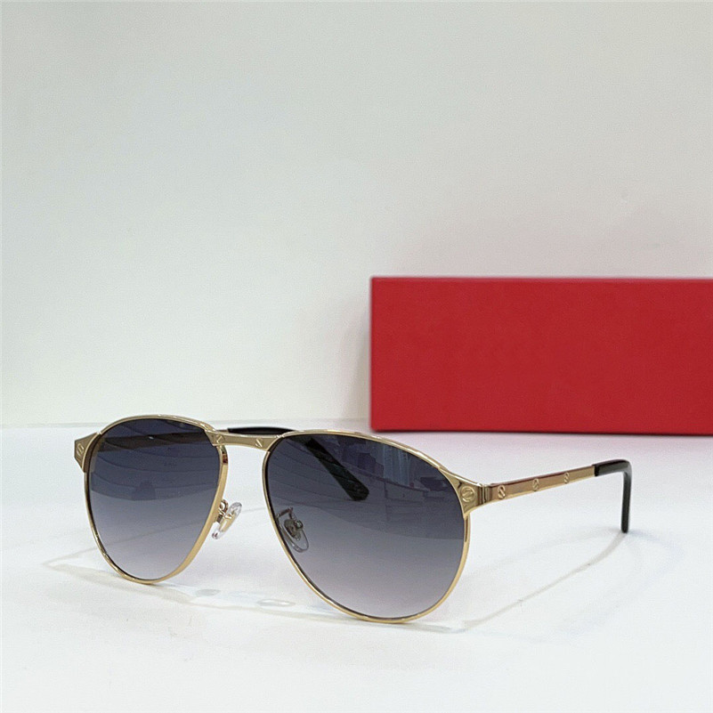 

New fashion design sunglasses 0322 pilot metal frame classic simple and popular style outdoor uv400 protection glasses