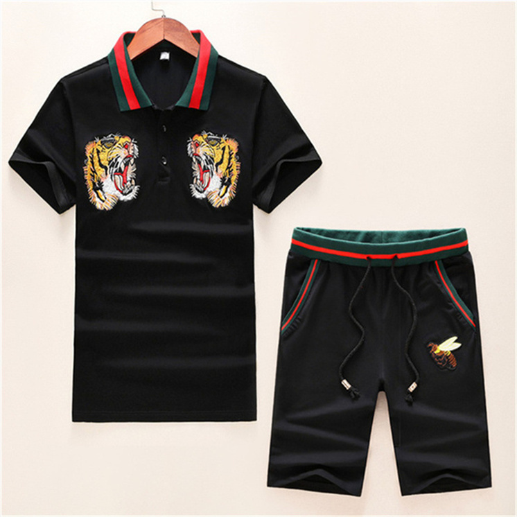 

Designer Brand Men's Tracksuit Shorts Polos T-Shirt Set Short Sleeves T Shirt Pants Suit Luxury Embroidery Printing Mens Womens Summer clothing size M-XXXL G51