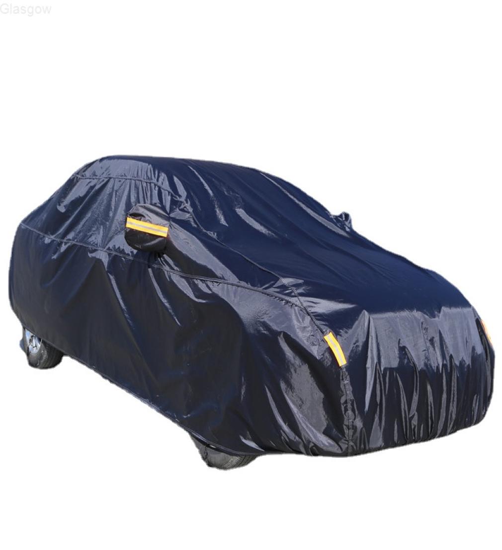 

Car Covers Taffeta Black Oxford Cloth Waterproof Sunscreen Rainproof Fabric Truck For Ford Jeep kia J2209072995500