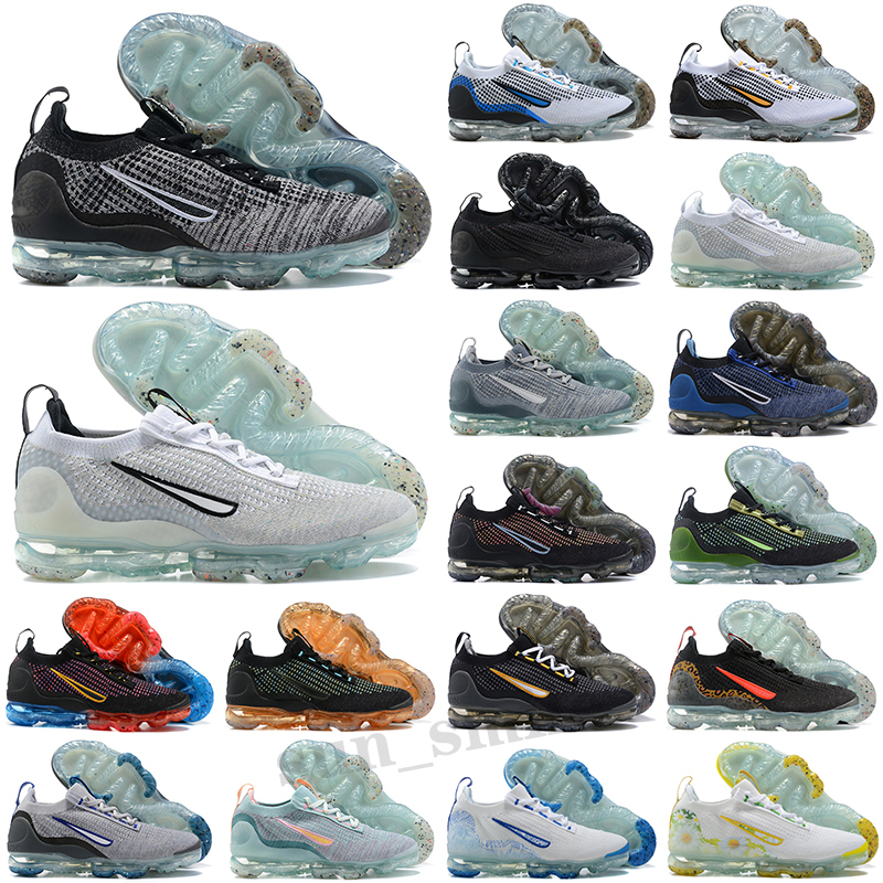 

2021 FK Running shoes hyper grape triple black blue yellow evolution of icons infrared wolf grey women mens trainers sports sneakers wholesale, Color 37