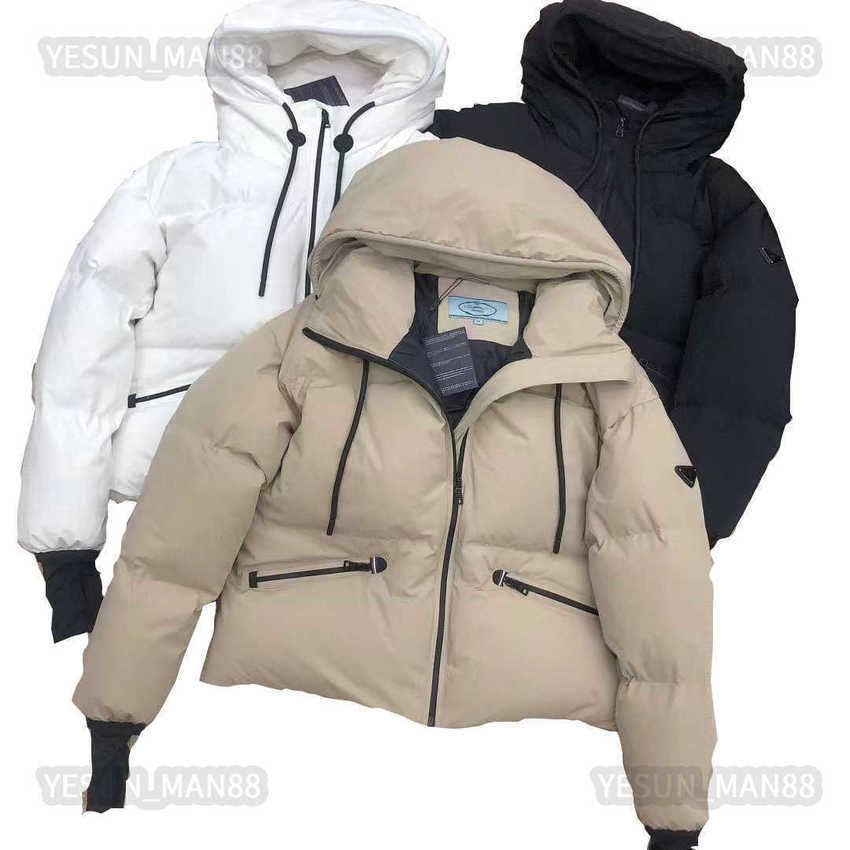 

Men' Down Parkas Womens Designer Prads Down Jacket Winter Fashion Puffer mens Jackets Coat Outerwear Causal Warm Thickened Parka duck