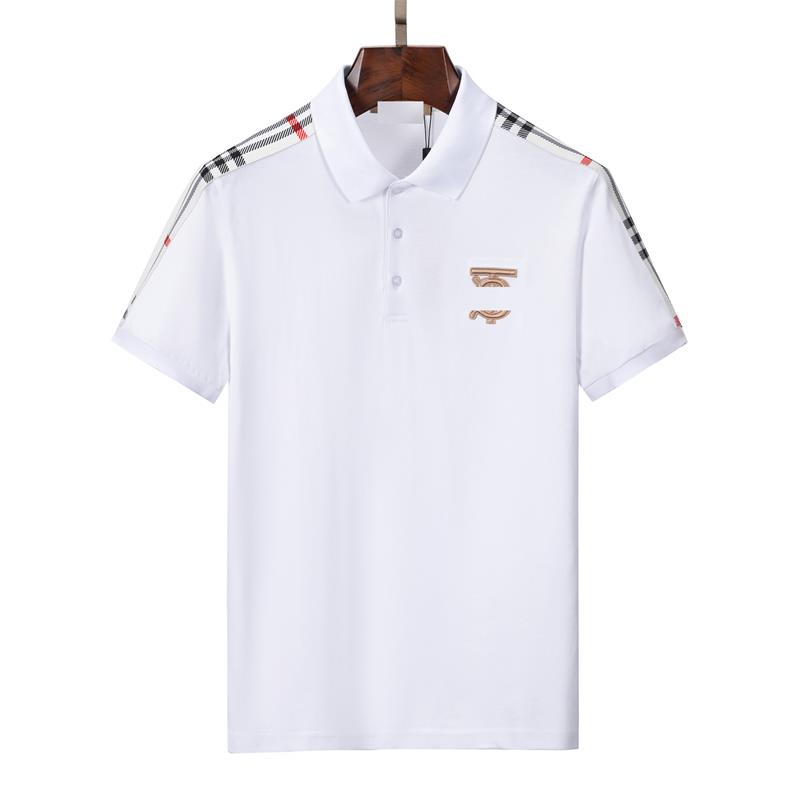

2021ss Designer Polo Shirts Men Luxury Polos Casual Mens T Shirt Snake Bee Letter Print Embroidery Fashion High Street Man Tee 0001, White