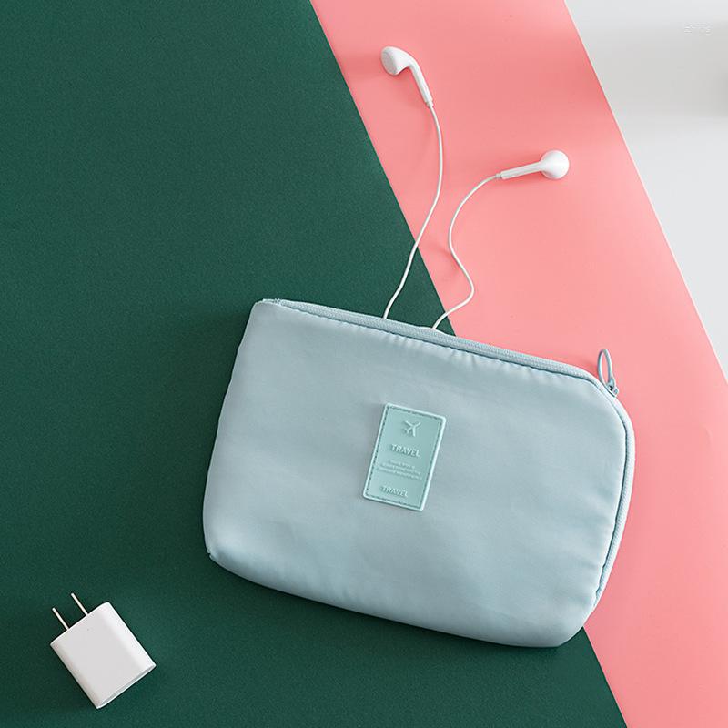 

Storage Bags Travel Digital Zipper Electronics Gadget Devices Pouch Handy USB Cords Charger Power Battery Accessories Tidy Cases