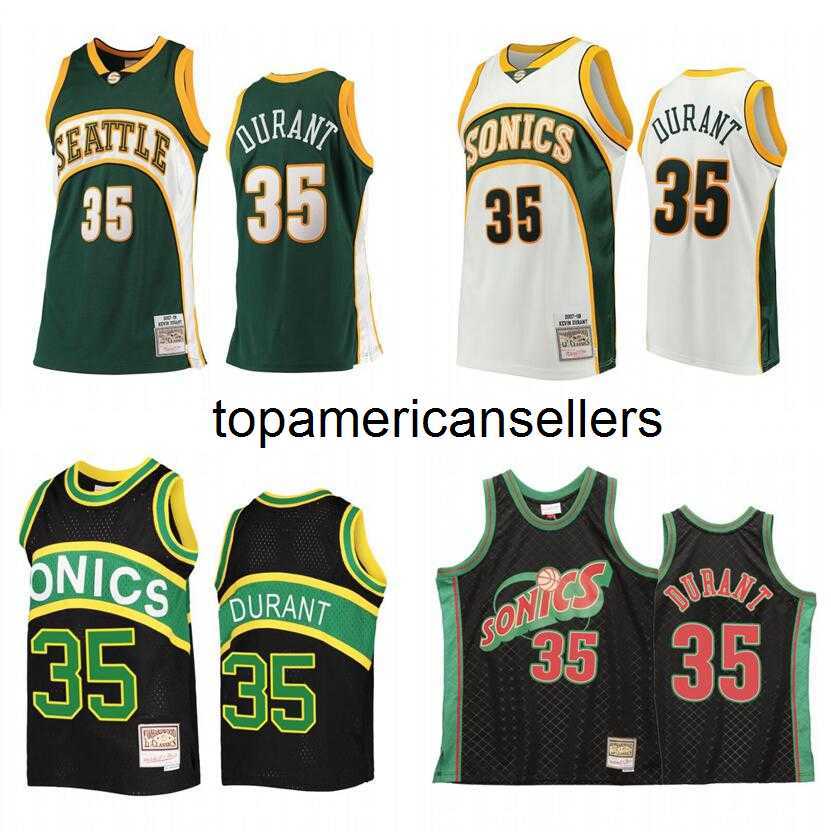 

Basketball Jerseys Kevin Durant Mitchell & Ness Hardwoods Classics retro Men Women Youth throwback jersey, With logo
