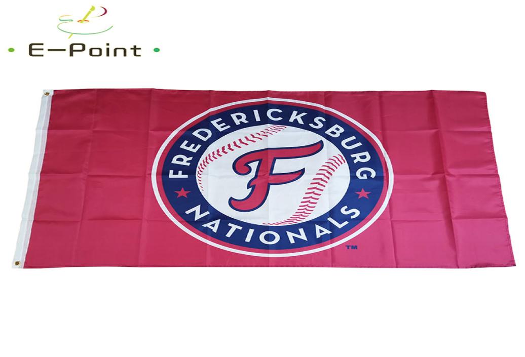 

MiLB Fredericksburg Nationals Flag 35ft 90cm150cm Polyester decoration flying home garden flag Festive gifts6973471