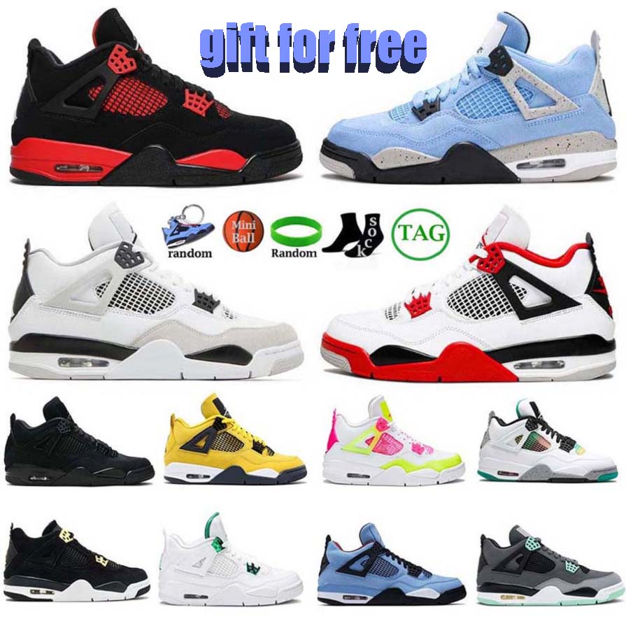 

Basketball Shoes Womens Sneakers Trainers retro Military Black Canvas Sail Oreo University Blue Black Cat 2022 Jumpman 4 Og 4S Mens Guava, A37