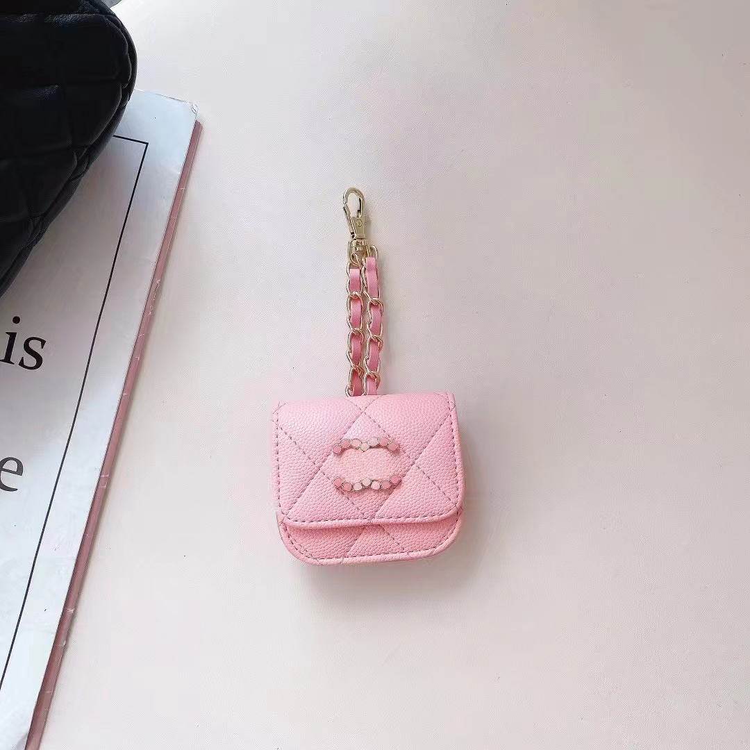 

Designer Leather AirPods Cases 1 2 3 Pro Luxury AirPod Cover Brand TwoC Fashion AirPods1 AirPods2 AirPods3 AirPodspro Luxury Case with Logo Box Black Pink Yellow, A1