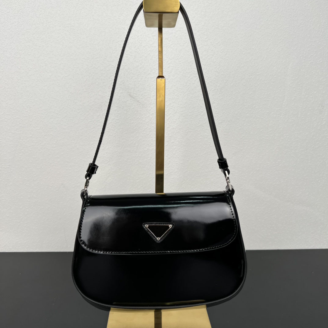 

Luxurys Designers Bags 1BD311/1BC499 Plain Pink Genuine Patent Leather Hobos women purses top 5A quality handbags underarm shoulder bag, 1bc499 27×21×5cm