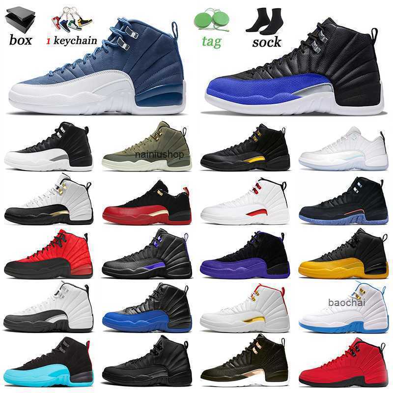 

2023 Casual 12 XII Designer Shoes Hyper Royal Jumpman Sports 12s Basketball Sneakers Utility Grind Twist Playoffs Flu Game Shoe University Gold OVO Gym JORDON, 40-47 dark concord