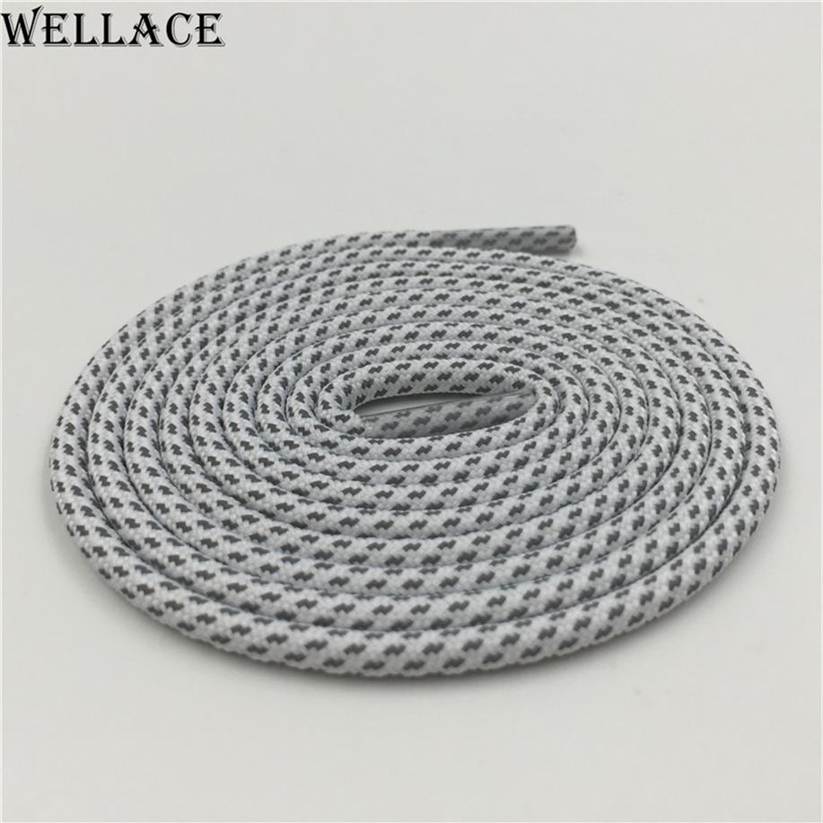 

Weiou 3M refelective rope laces thick colorful glowing shoelaces round custom logo shoe laces latchet for trainers shoes 120cm269y