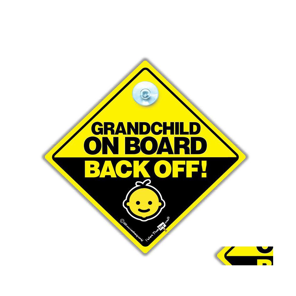 

Other Home Garden Mdf Sublimation Car Warning Sign Blanks Diy Baby On Board For Heat Press Drop Delivery Dhpjr