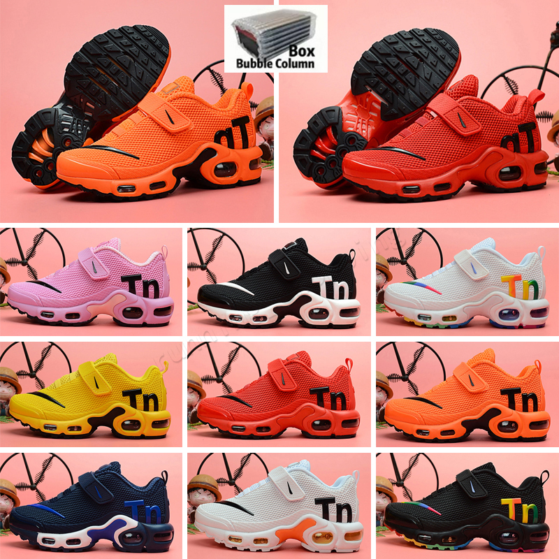 

Toddler Tn Mercurial Kids girl Shoes Children tn plus Boys Girls Running Sports Sneakers Trainer tns Chaussures Pour Enfant 28-35, Color 9