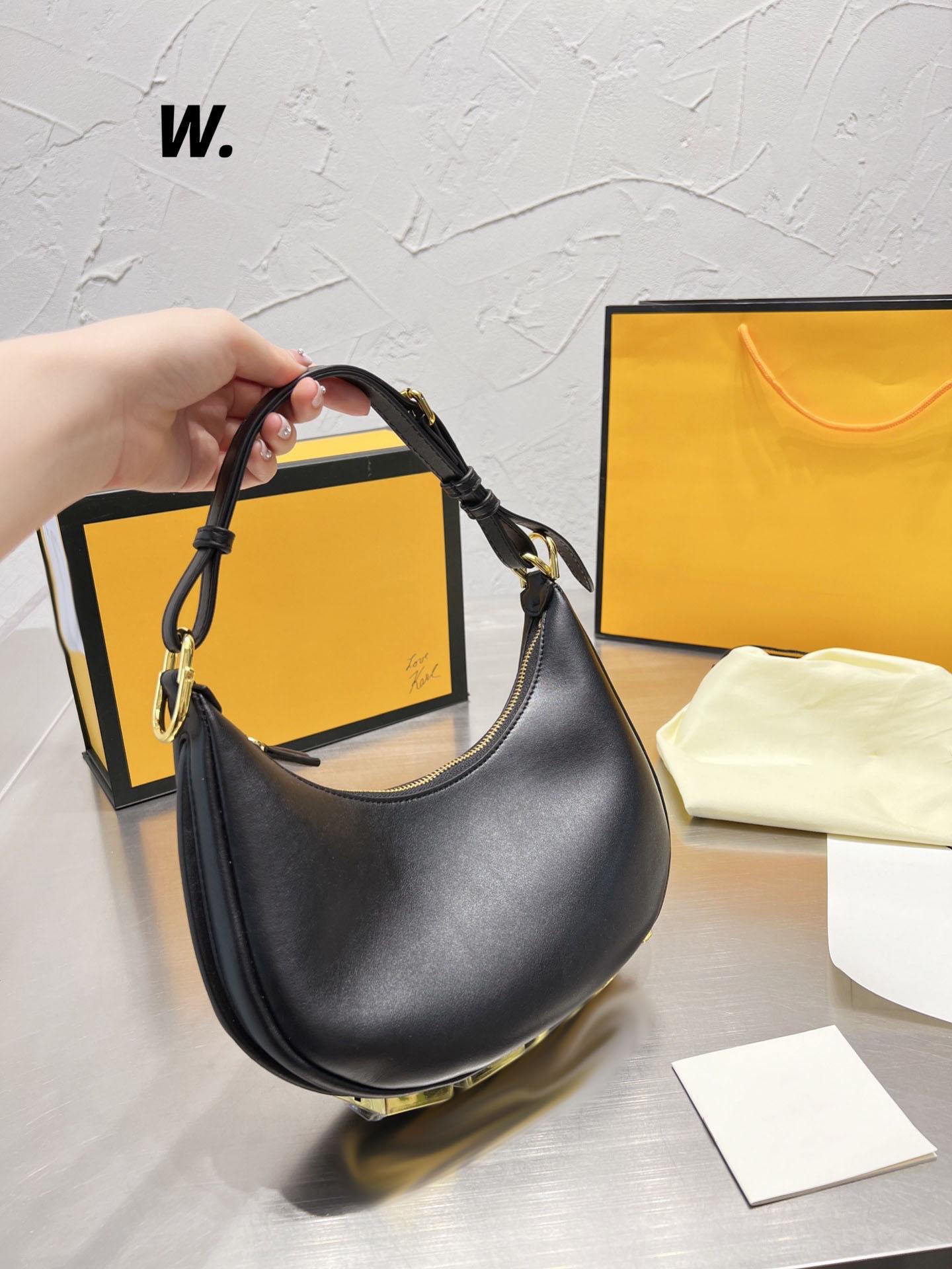 

Evening Bags Designers shoulder bag luxurious tote purse handbag message bags cluth Brand classic Genuine leather Crossbody original Box lady 29CM, Gold