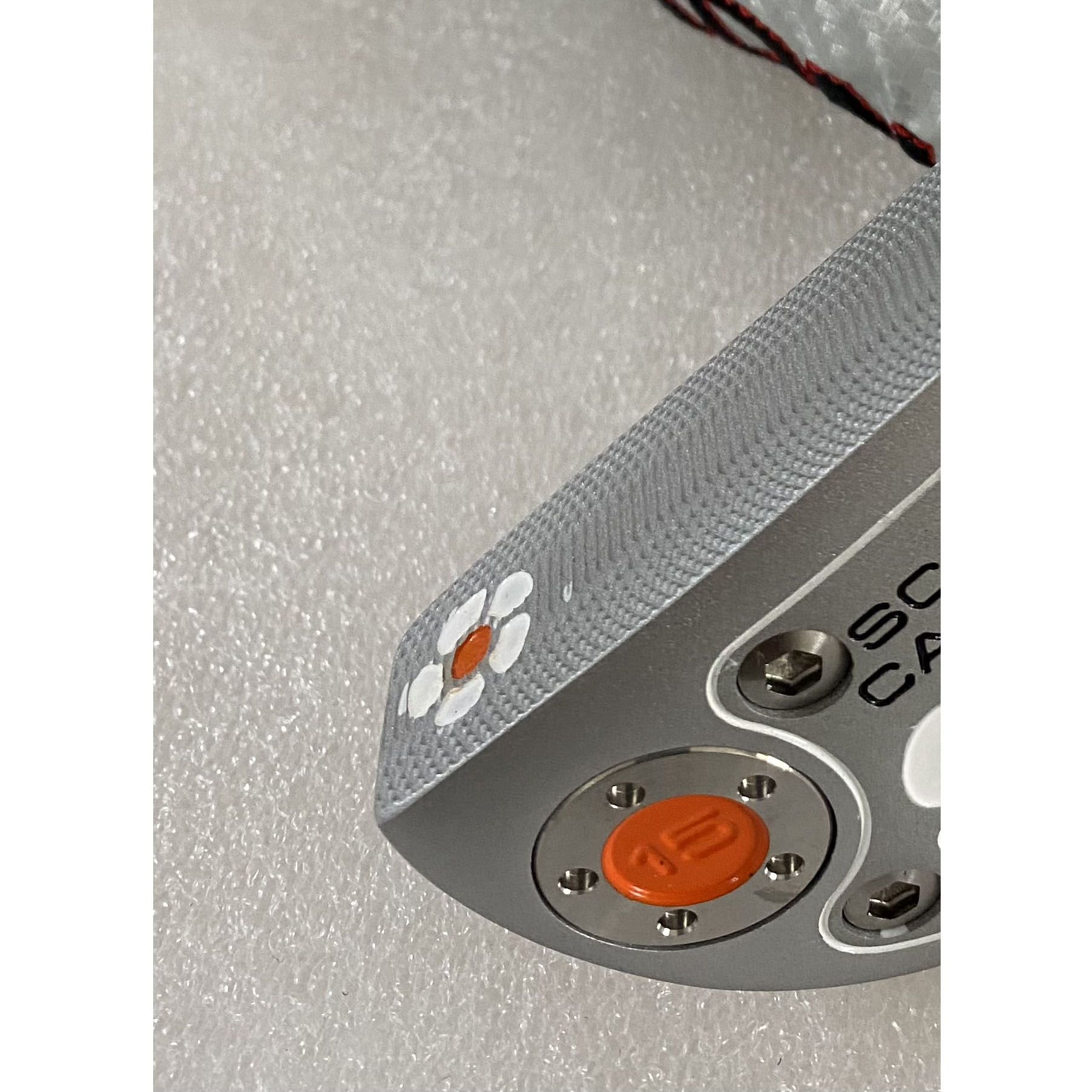 

Semi-circular Golf Putter Golf Club Ladies Chrysanthemums with head cover