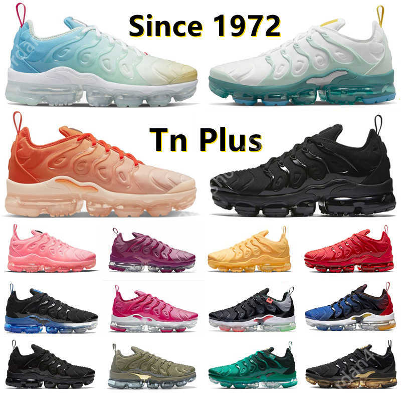 

Tn Plus Running Shoes Since 1972 Orange Gradients SwingMan USA Triple Black White Red Royal Yolk Atlanta Bubblegum Fresh men women trainers0, Customize