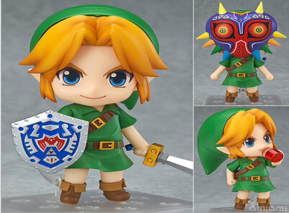 

NEW 10cm Zelda Link Majoras Mask FIGURE ONLY LimitedEdition action figure toy Christmas gift with box T2006203206042