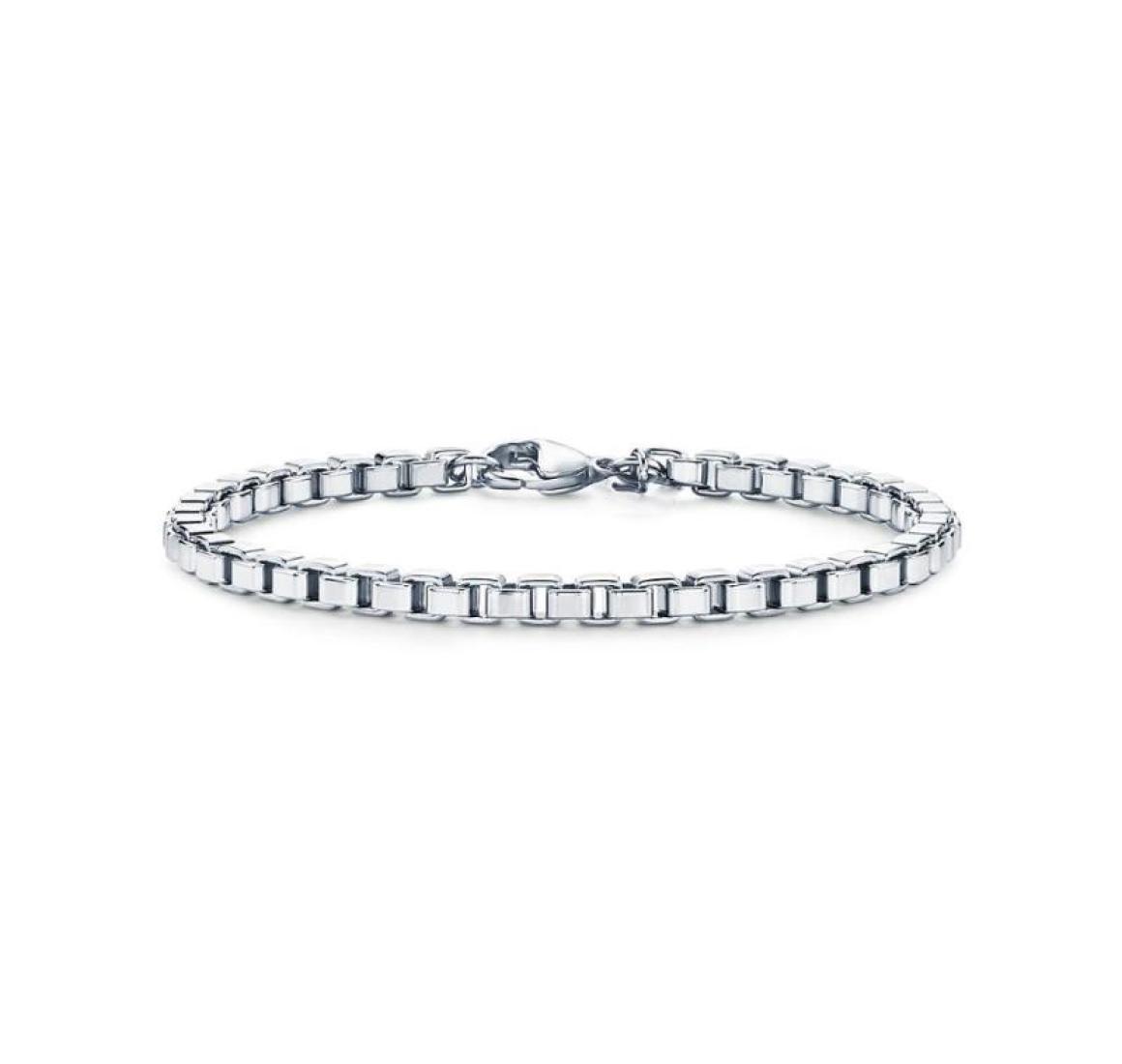 

Runda High Quality Venetian Link Bracelet In Metal Stainless Steel For Men Women Classic Jewelry Link Chain3591787