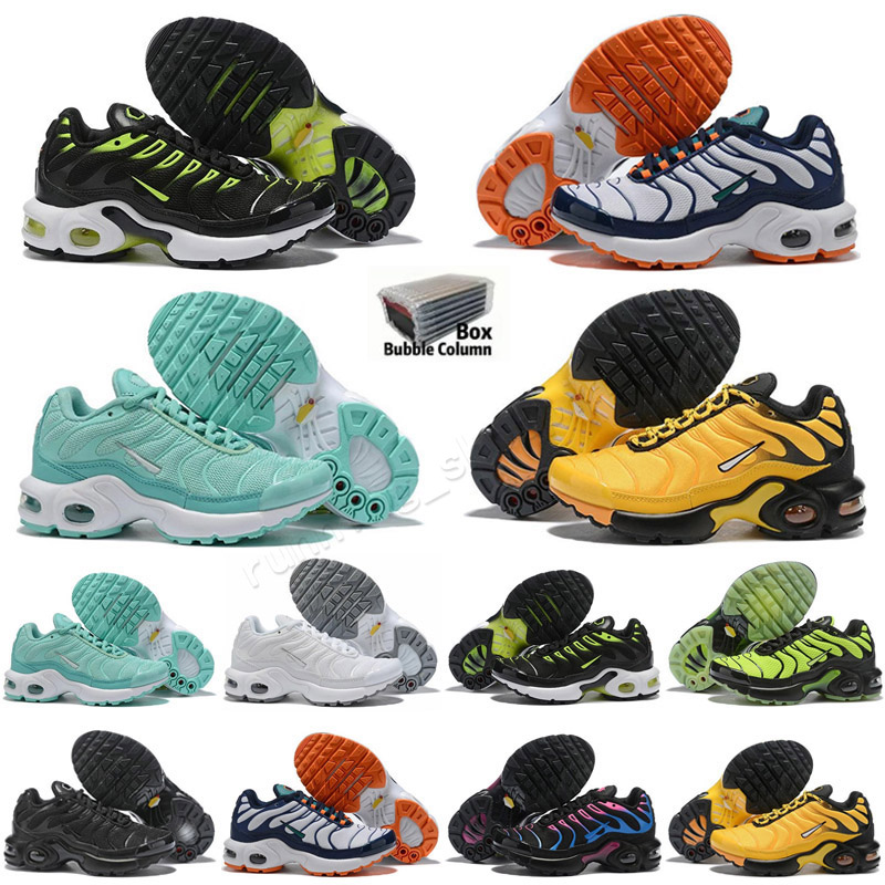 

TN 2022 Plus Kids shoes Athletic Outdoor Sports Running Shoes Children sport Boy and Girls Trainers tns Sneaker Classic Sneakers Size 24-35, Color 11