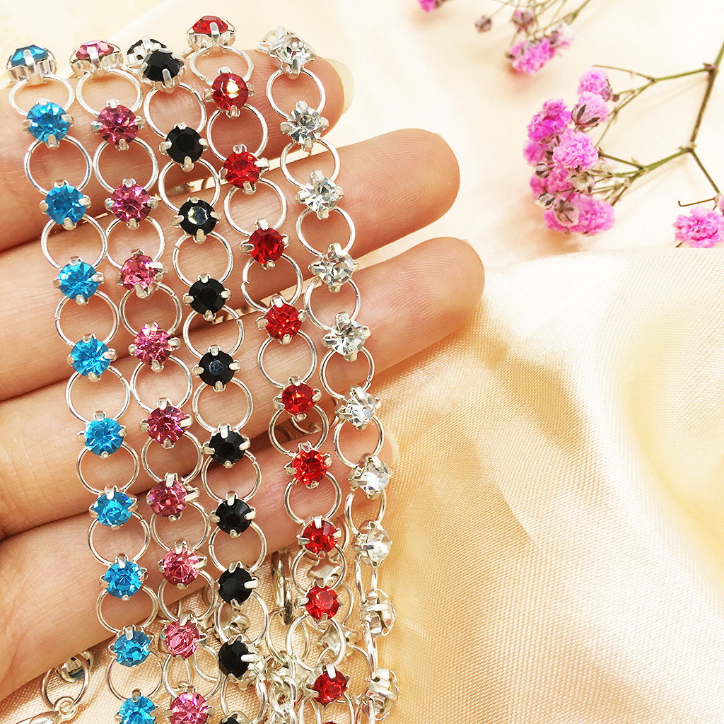 

free 5pcs New Fashion Rows Blue Bracelet Anklet Ankle Chain For Women Rhinestones Foot Jewelry Crystal Sexy Bracelet