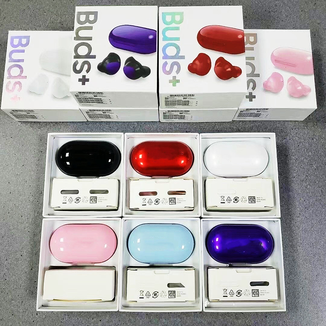 

Bluetooth Earphone Buds Plus TWS Wireless Headphones Charging mini Headsets Control Music Earbuds For Samsung Top Smart Phone Buds quality Factory wholesale New, Red