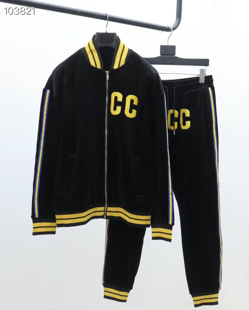 

2023 New Mens Tracksuits top1 Quality Zipper Coats Street Loose Suits Womens Designers Hoodies Jackets Pants Fashion Sportswear Jogging Sweatshirts Clothing 23ss, Black
