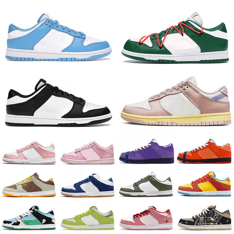 

Outdoor Shoes&sandals Designer Casual Shoes Panda Low University Blue Grey Fog Medium Varsity Green Chunky Michigan Syracuse Chicago Sneakers, 36-47 world champ
