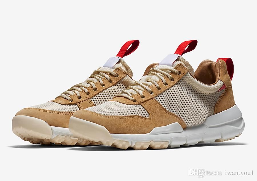 

Branded Casual Shoes Tom Sachs x Mars Yard 2.0 TS Men's Women's Running Shoes Natural Sport Red Maple Edition Limited Edition Sneakers AA2261-100, Box not separately