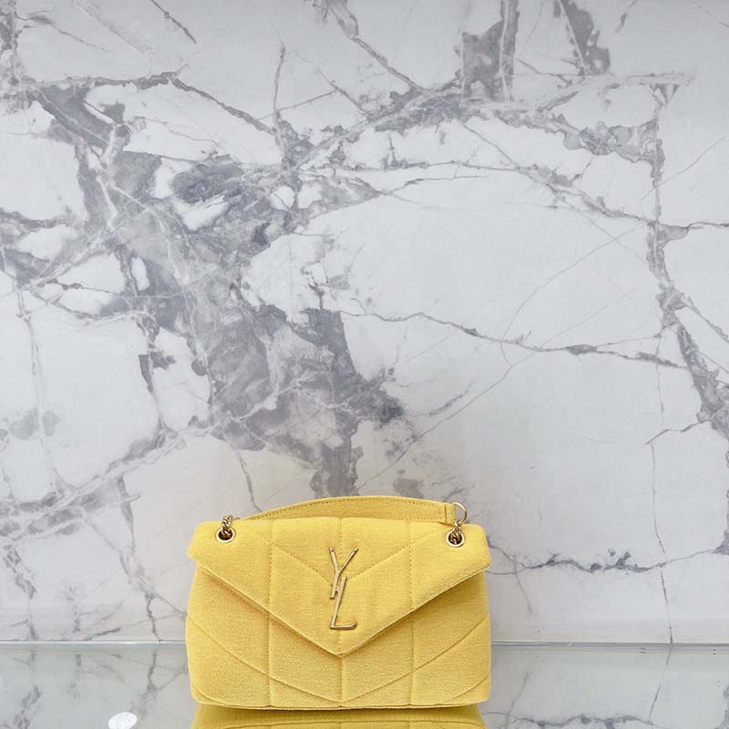 

Wholesale designer bags new handbag leather ladies messenger fashion shoulder cross body bags vintage purse classic caviar square sheepskin chains metallic, Yellow