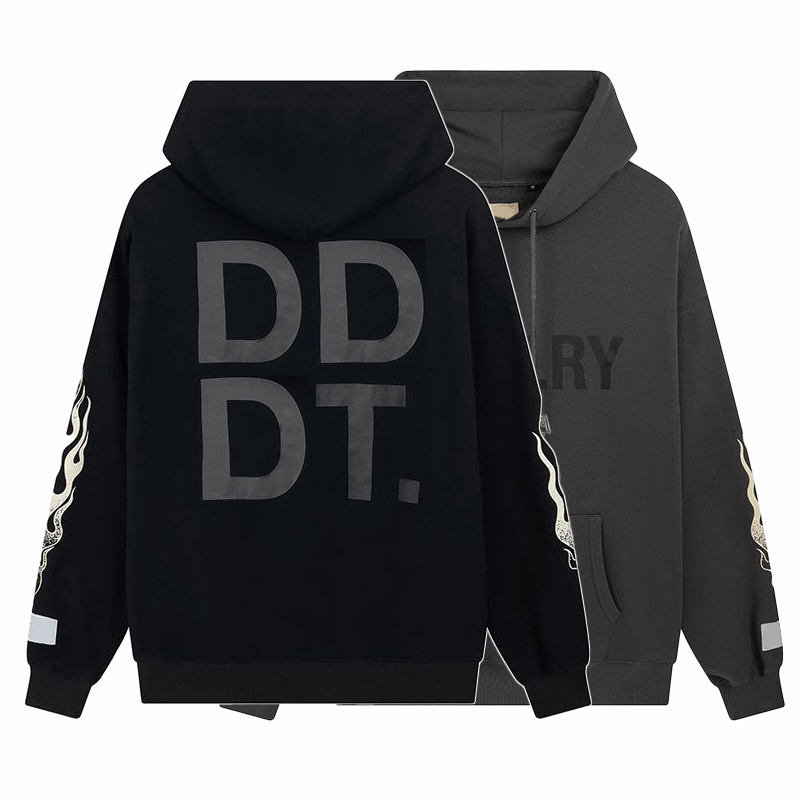 

Designer Hoodie Flame Arm Letter dept Print Hoody Loose Casual Fashion Jumper High Street Hip Hop Streetwear Men Women Long Sleeve Hooded Sweatshirt