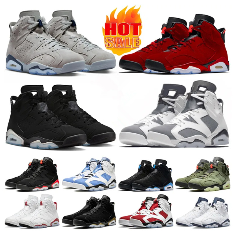

Jumpman 6 6s Retro Basketball Shoes Toro Georgetown UNC University Blue Black Infrared White Acid Wash Denim Metallic Silver Men Sneakers, 001