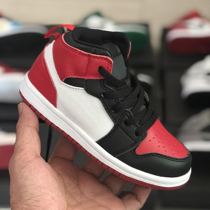 

1 1s Children Basketball Shoes University Blue boy girl Hyper Royal sneakers Light Smoke sports Royal Toe trainers outdoors size eur 26-35, Item#12