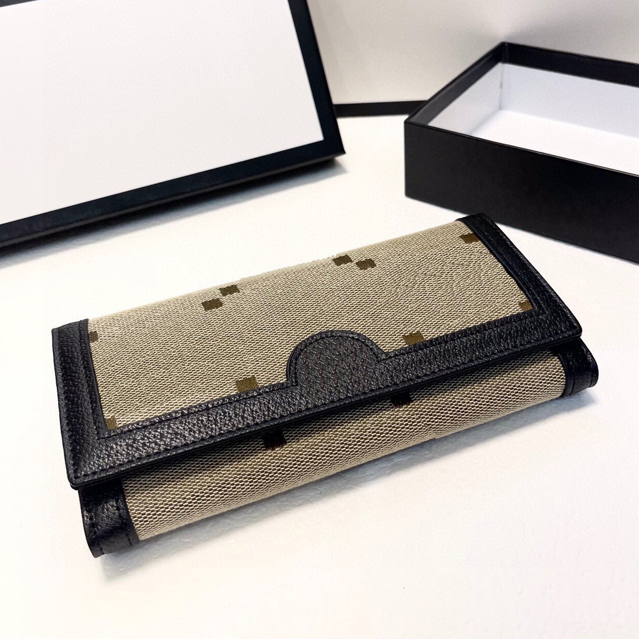 

designer wallet wallets mens purse card holder Men Long clip Fashion classic Letter pattern cardholder coin purses, Gct01 19*10cm