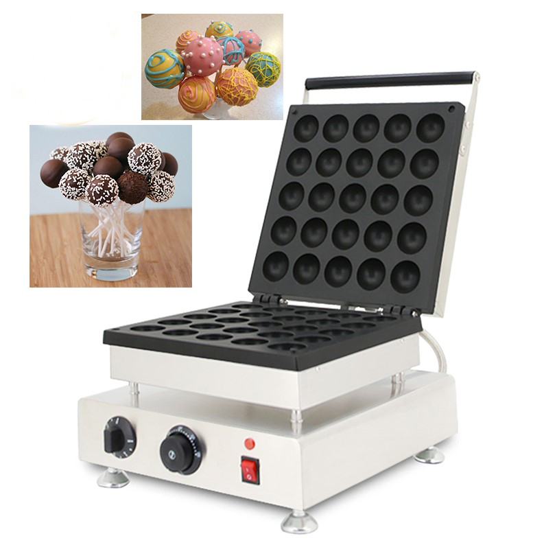 

GCS 25 holes takoyaki maker/ Cake Pop Machine; Popcake Maker Machine; Stick Cake Pop Maker; Lollipop Waffle takoyaki grill