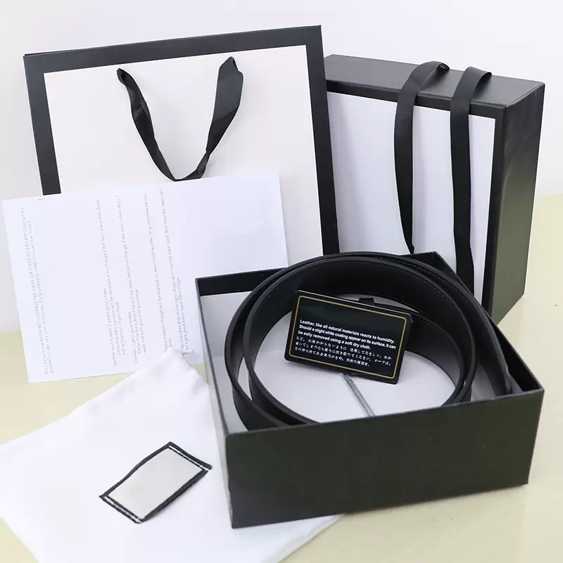 

Fashion Classic Men Designer Belts Womens Mens Casual Letter Smooth Buckle Luxury Belt 20 colors Width 2.0cm 3.4cm 3.8cm With box