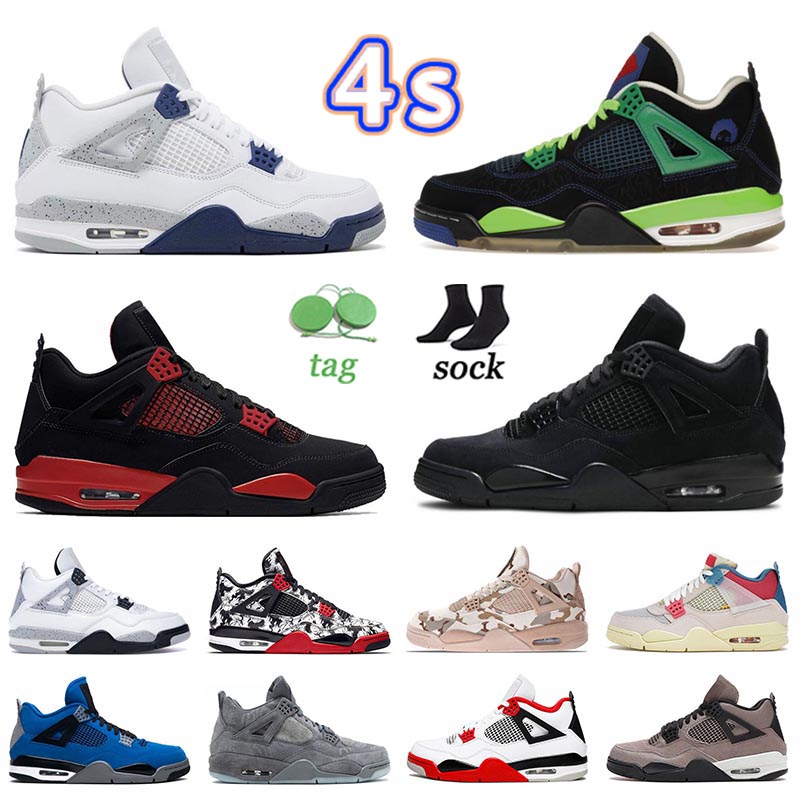 

fashion Red Thunder 4s jumpman 4 basketball shoes mens womens J4 New Black Cat Doernbecher Midnight Navy Photon Dust Canyon Purple Violet Ore sneaker trainer, J93 40-47 photon dust