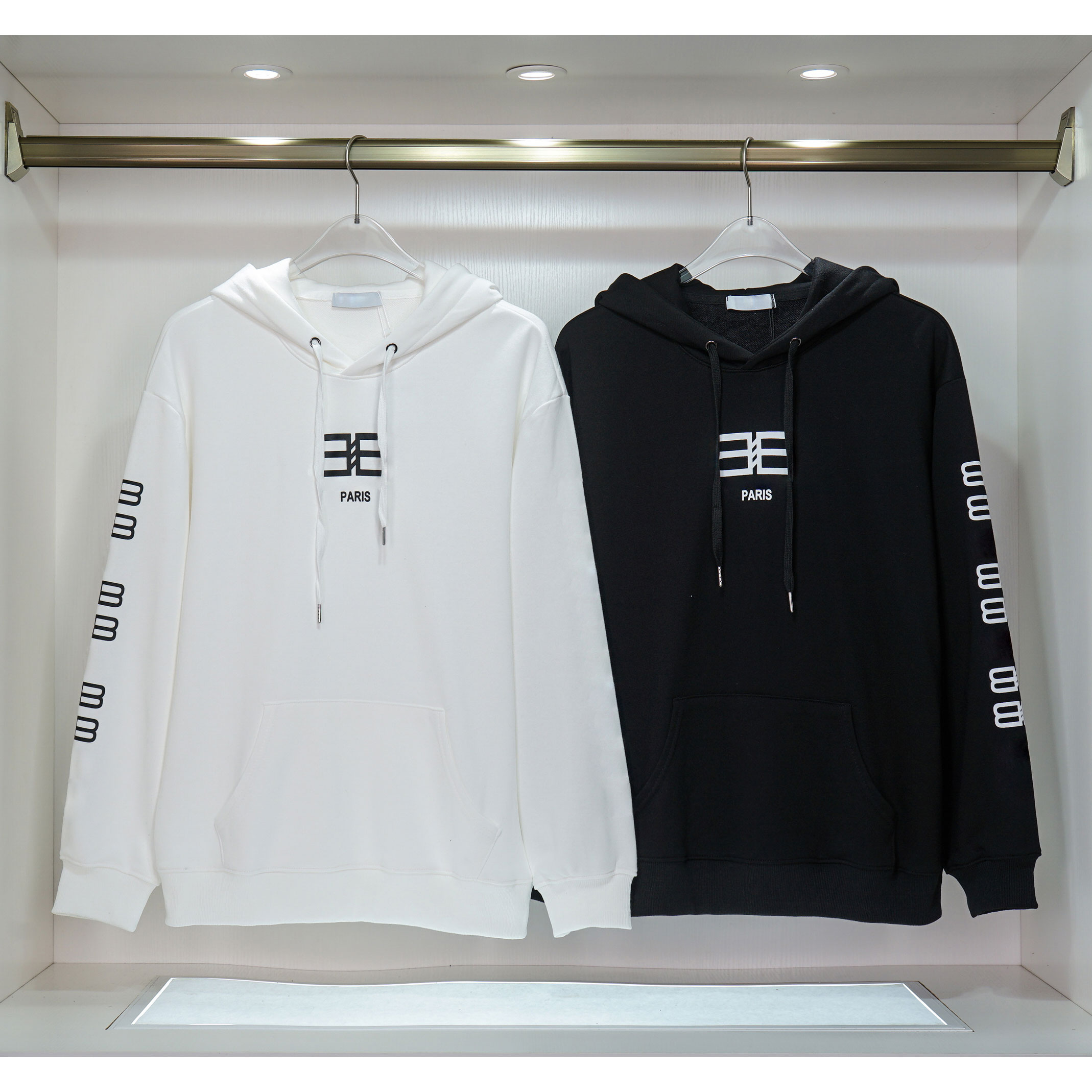 

Mens Hoodies 22SS Fashion Brand Men's Sweatshirt coat extended jacket long line hip hop street rock and roll hooded sweater coats M-XXXL, 15