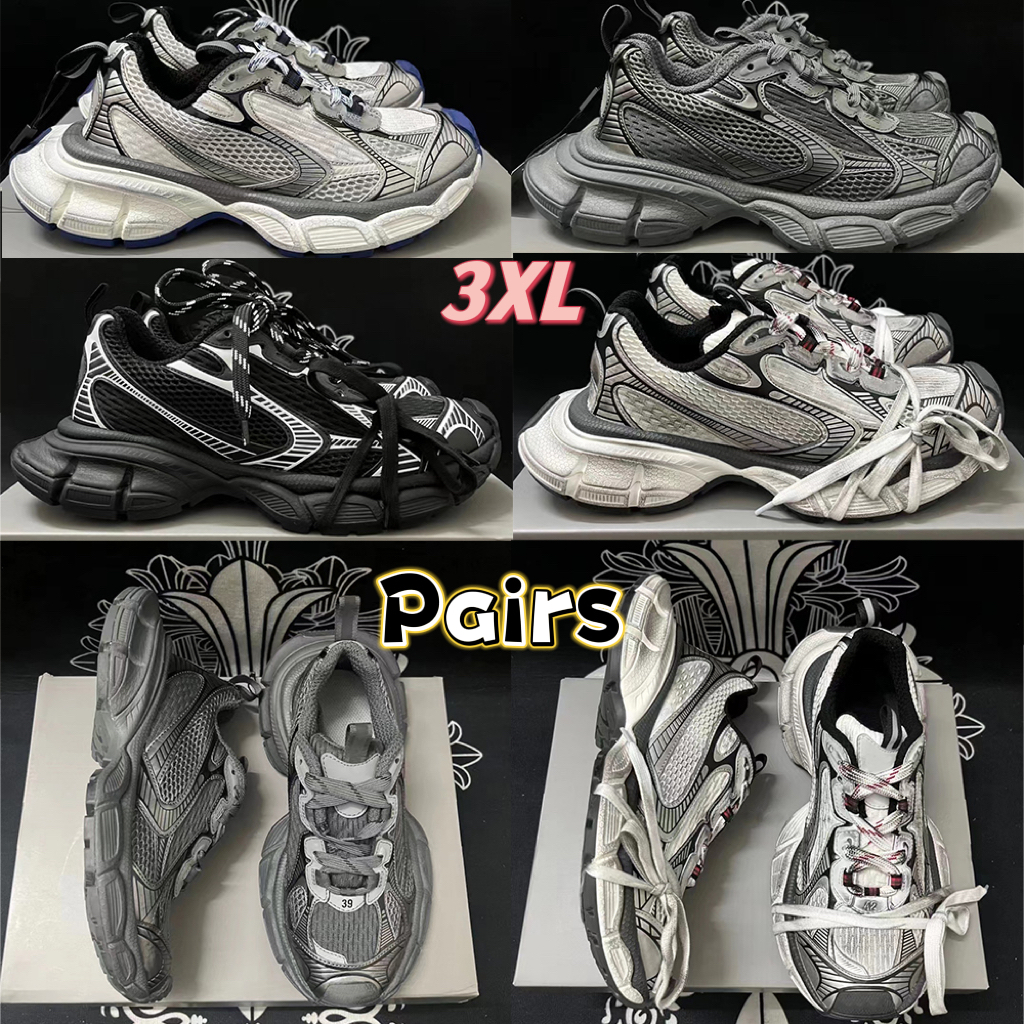 

2023 Early Spring Latest Popular running shoes men women 3XL Sneaker Couple Sports Daddy Shoe black white Designer 9.0 Breathable mesh Dad Mens woman Trainer Sneakers