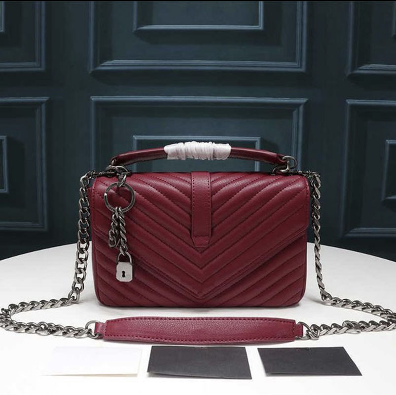 

Phone Crossbody designer bags handbag chain purse real leather flap bag envelope Mini Pochette women Messenger Clutch Bag card holder medium hobo shoulder red, Beige.silver