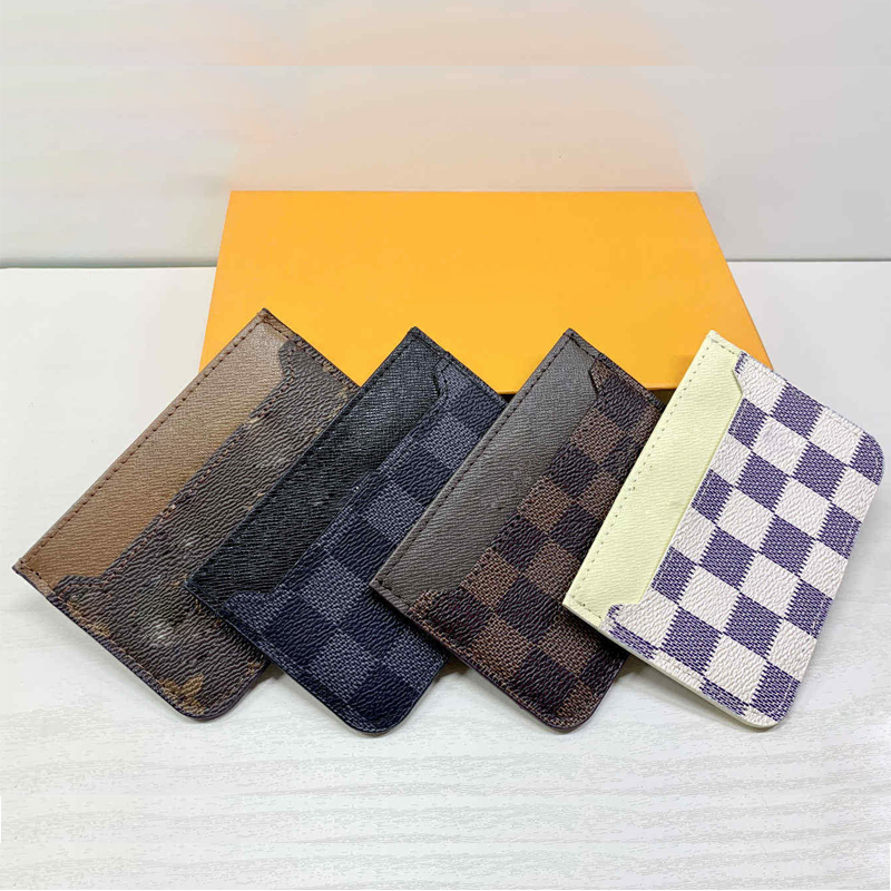 

Fashion Designer Women Card Holders Short Wallet woman purse ladies handbag checked flower, Brown flower