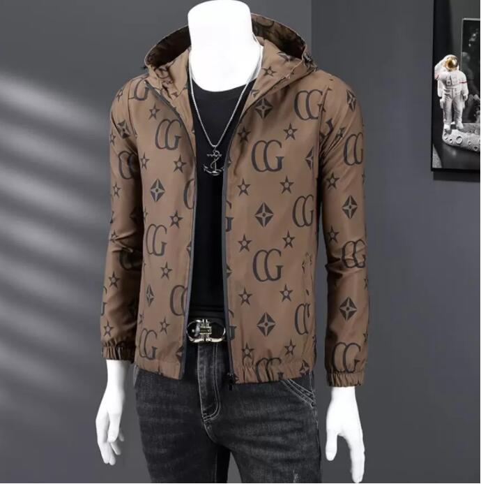 

Men's Jackets European Outer Suit Korean Fashion Brand Stand Collar tactical track Jacket Trendy Top Men's Clothing, 01