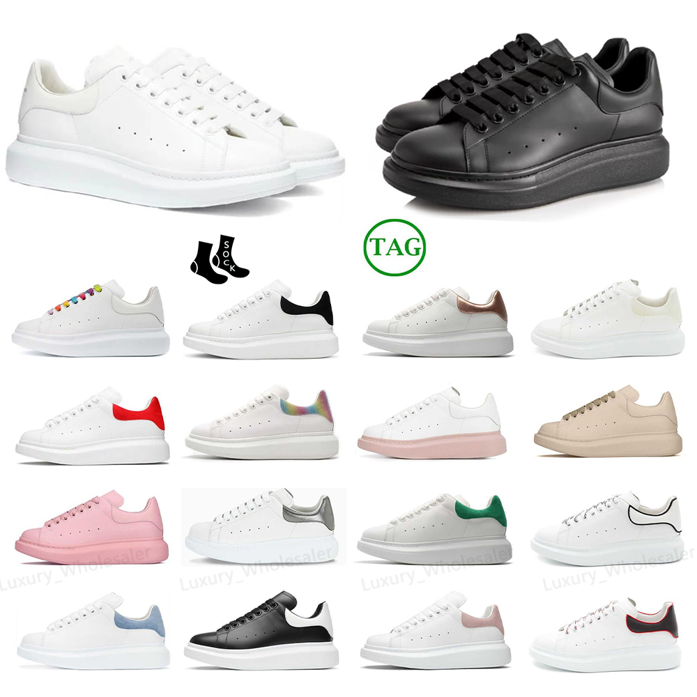 

Luxurys designers casual mc queens shoes mens women white leather platforms black suede bule outdoor sneakers fashion alexander outdoor