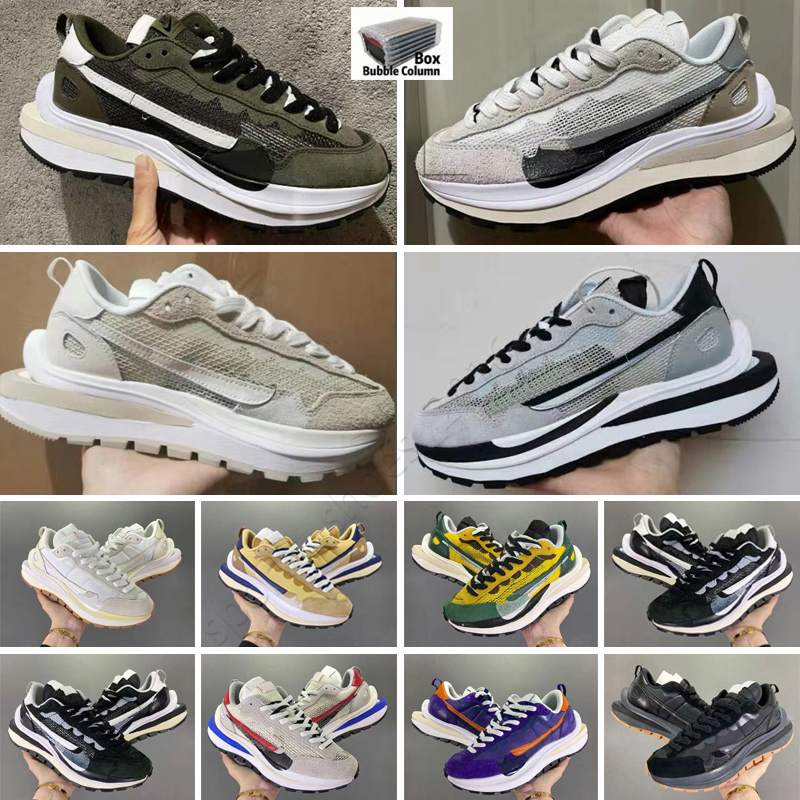 

Running Shoes Mens Trainers Outdoor Sneakers Black White Sail Gum Sesame Tour Yellow Pine Green Vaporwaffle Men Women Ldv Waffle 36-46, Color 3