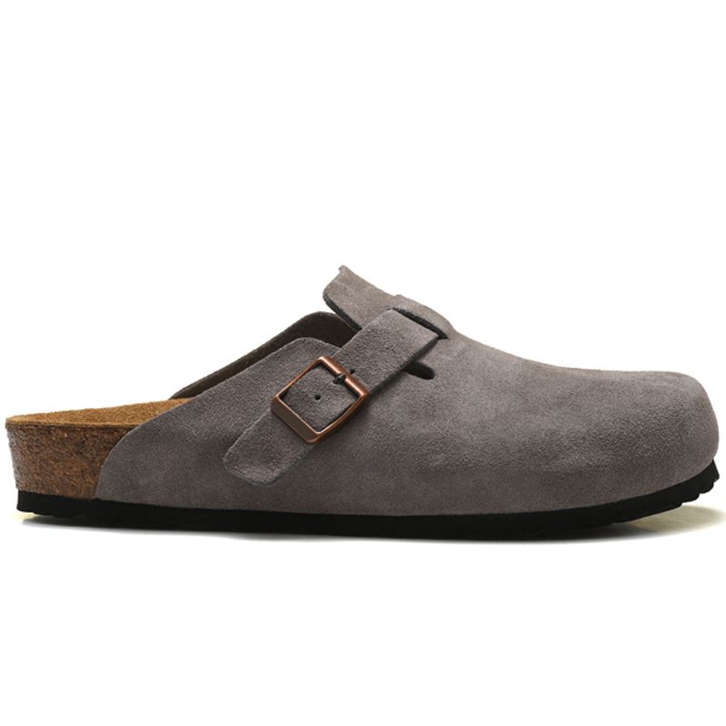 

Designer Boston Summer Flat Cork sandals Slippers for Women Men Arizona Mayari Beach Clogs Fashion Leather Casual lazy Shoes 2023#