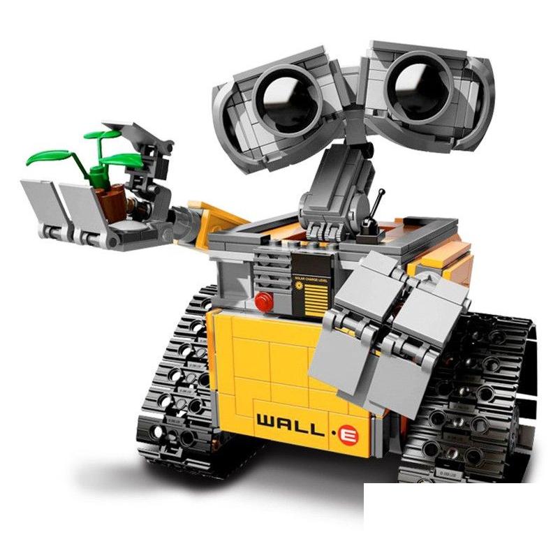

Model Building Kits Lepins Blocks Movie Wali Elon Musk Robot Small Particle Assembled Block Buster Toys Christmas Gift Drop Delivery Dh8Tx
