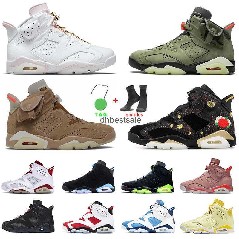 

Top 6 6s VI Mens Womens Jumpman Basketball Shoes Tvs x British Khaki UNC Blue Gold Hoops Singles Day Hare CNY Sports Sneakers Trainers, A22 reflections of a champion 40-47
