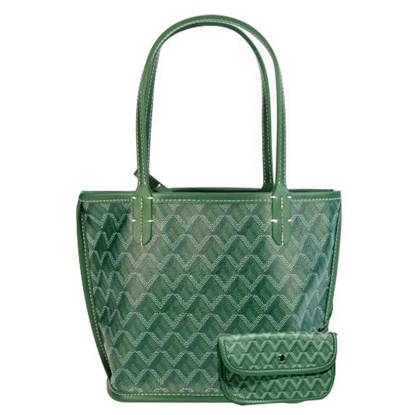 

luxury designer Women's tote bag goya shopping handbag mini totes pu leather bags single shoulde totes GY double side use Highest A model for lady children mom bag, Yellow