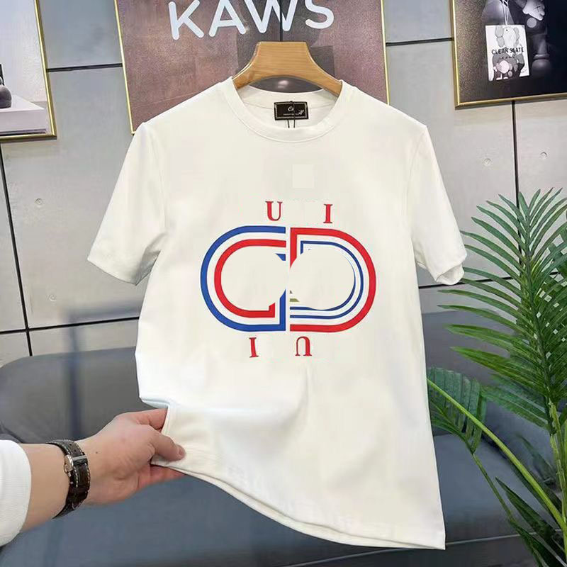 

Fashion T Shirts Mens Women Designers T-shirts Tees Apparel Tops Man S Casual Chest Letter Shirt Luxurys Clothing Street Shorts Sleeve Clothes Bur Tshirts M-4XL, White