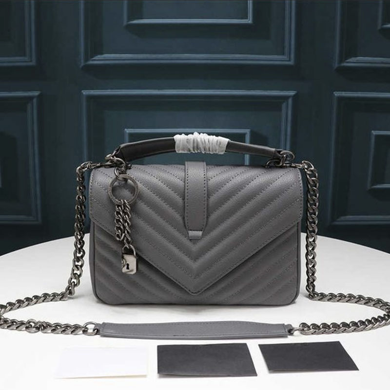 

Strap Bags Crossbody purses designer woman handbag chain real leather flap bag envelope Mini Pochette Messenger card holder Fashion medium women black shoulder bag, Beige.silver