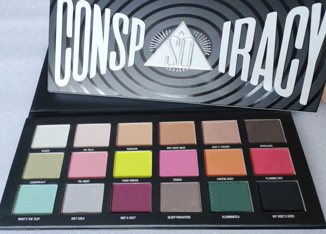 

Newest Conspiracy Five StarX Shane Dawson Conspiracy eyeshadow palette 18 color Shimmer Matte high quality 7034226
