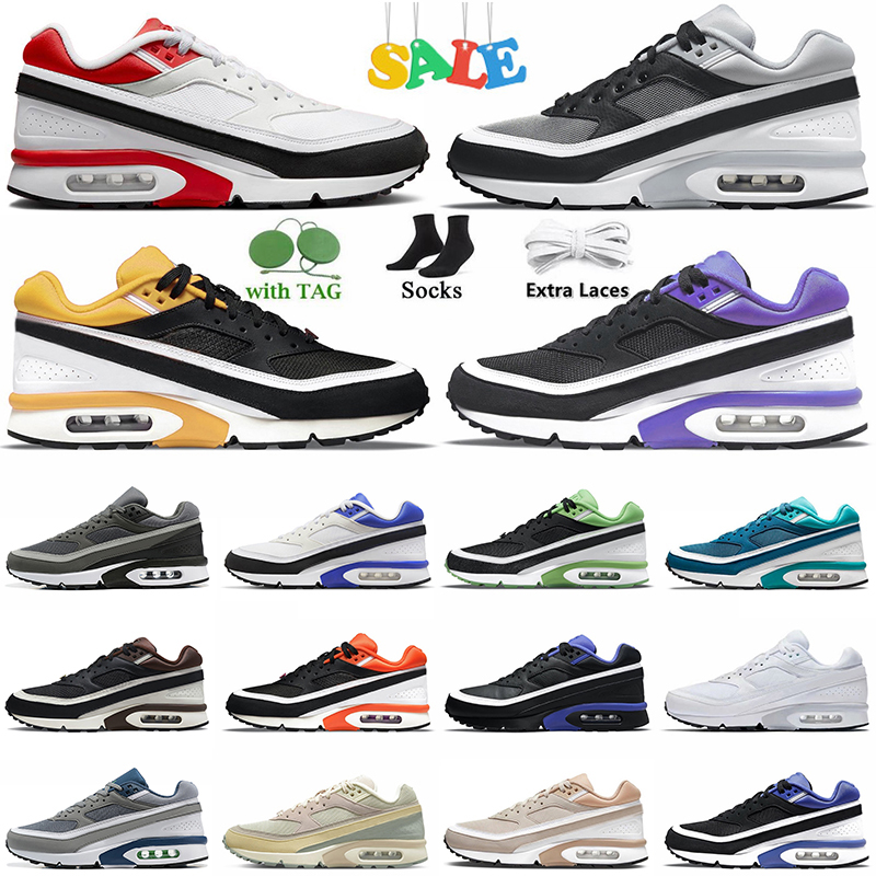

Airmaxs BW Running Shoes Mens Jogging Max Bws Trainers Black White Violet Lyon Rotterdam Pure Light Stone Platinum Sport Red Plate-forme Outdoors Womens Sneakers, A17 36-40 light stone